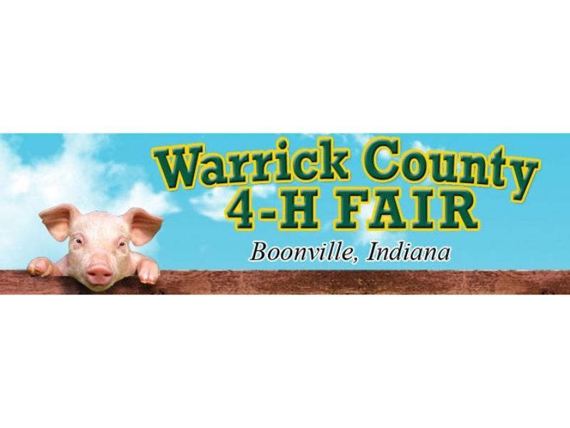 Logo for 2025 Warrick County 4-H Fair