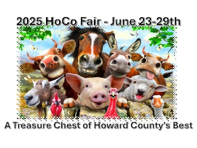 Logo for 2025 Howard County Fair