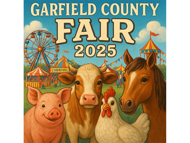 Logo for Garfield County Fair 2025