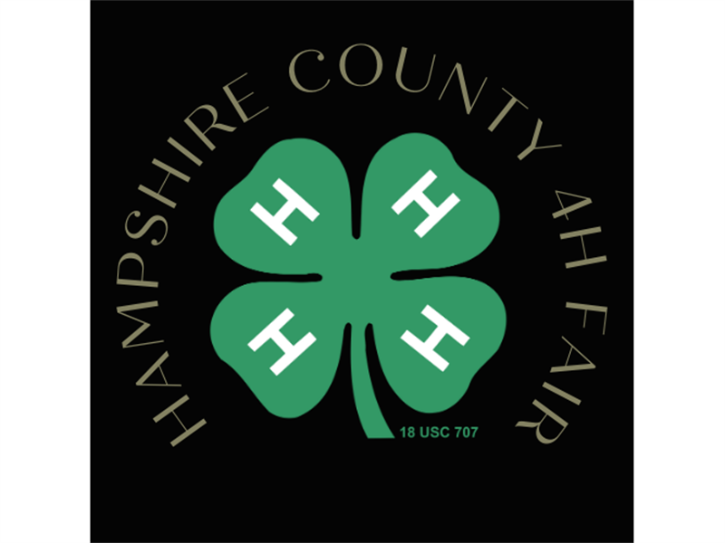 Logo for 2025 Hampshire County 4-H Fair